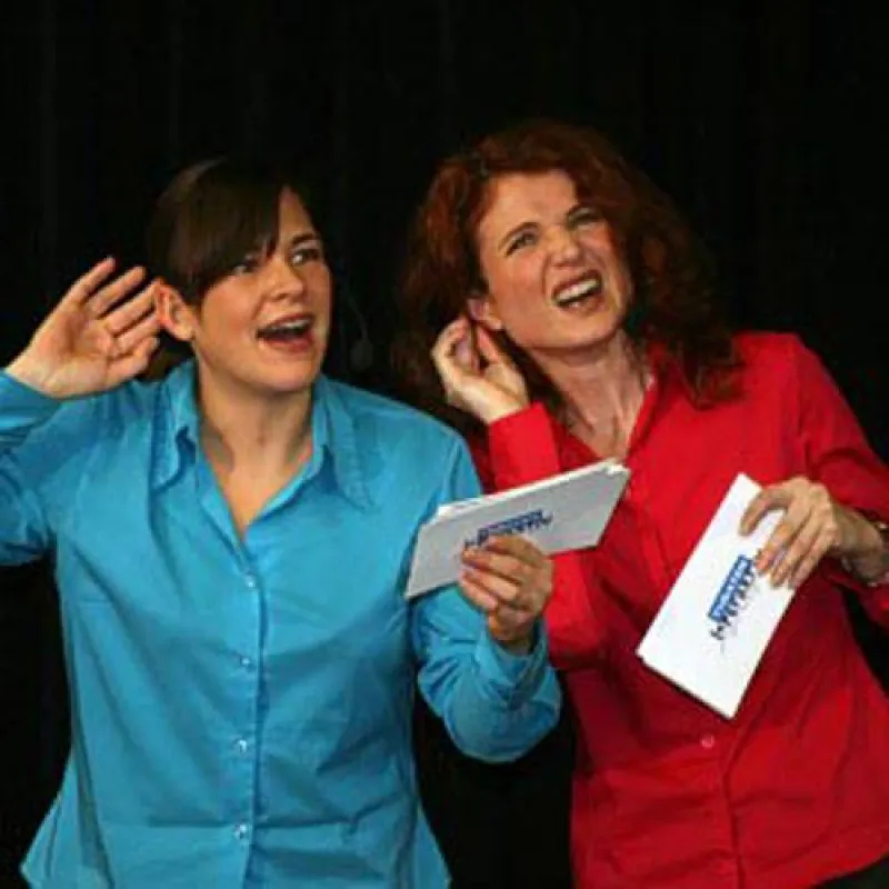 Schauspieler von THEATER-INTERAKTIV in Aktion: Ein anspruchsvolles und unterhaltsames Highlight für jede Veranstaltung
