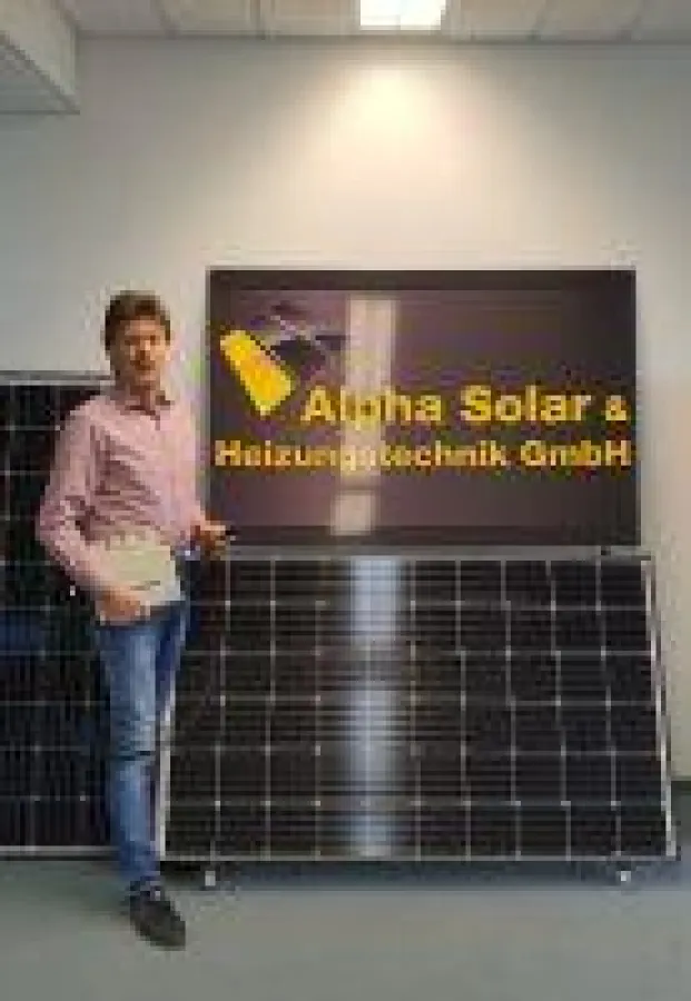 Reinhard Bege, Geschäftsführer der Alpha Solar- und Heizungstechnik GmbH