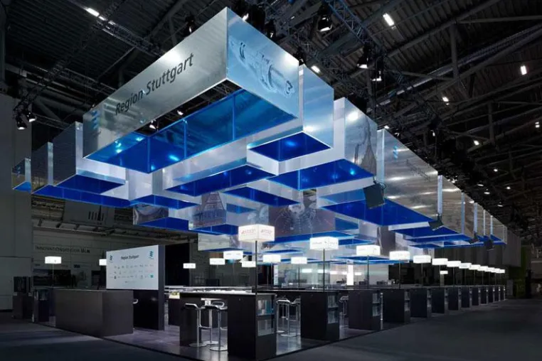 Bild: Präsentation der Wirtschaftsregion Stuttgart auf EXPO real