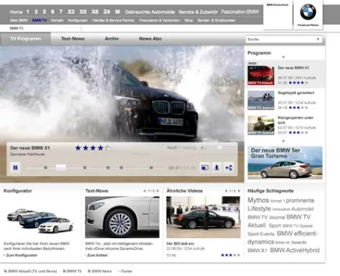 Bild: denkwerk setzt neue internationale IPTV-Plattform für BMW um