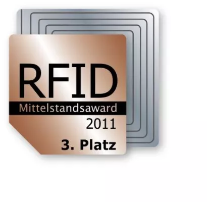 TKM GmbH – 3. Platz beim RFID Mittelstandsaward 2011 Bild: TKM GmbH – 3. Platz beim RFID Mittelstandsaward 2011