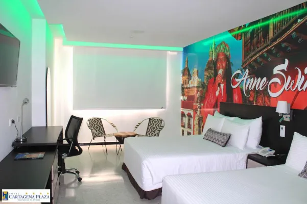 Bild: Bemerkenswert: Themenzimmer im Hotel Cartagena Plaza - ein Gewinn für den Erhalt der kolumbianischen Kultur