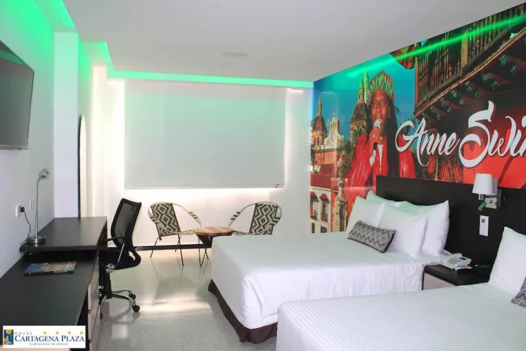 Bemerkenswert: Themenzimmer im Hotel Cartagena Plaza - ein Gewinn für den Erhalt der kolumbianischen Kultur Bild: Bemerkenswert: Themenzimmer im Hotel Cartagena Plaza - ein Gewinn für den Erhalt der kolumbianischen Kultur