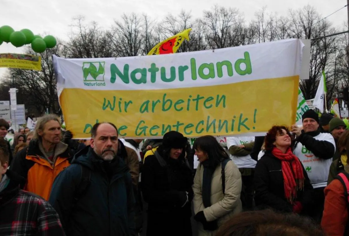 22.000 Menschen demonstrierten für eine gentechnikfreie Landwirtschaft in Berlin