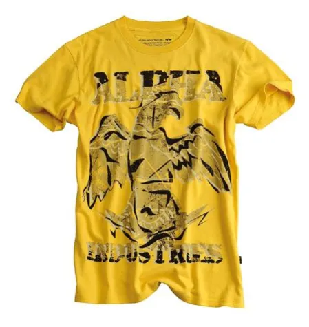 Bild: Mehr Shirt geht nicht. Alpha Industries präsentiert neue Modelle für den Sommer