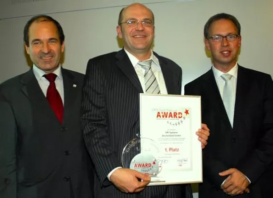 Bild: CAS genesisWorld-Anwender erhält CRM Best Practice Award