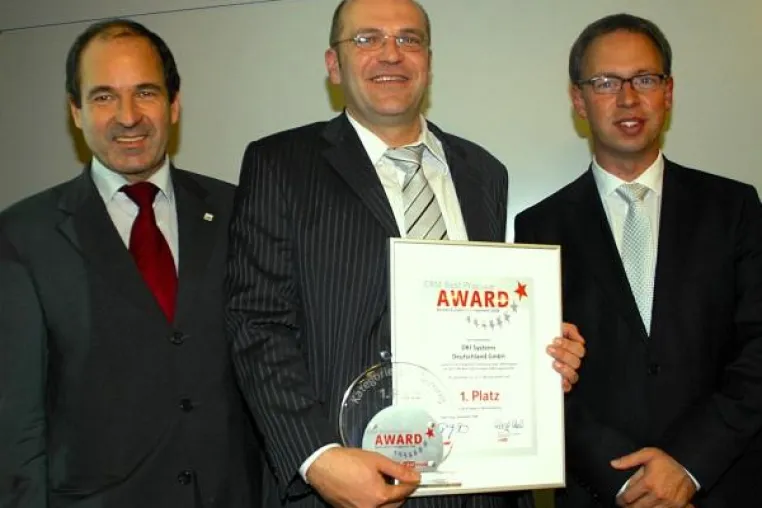 CAS genesisWorld-Anwender erhält CRM Best Practice Award Bild: CAS genesisWorld-Anwender erhält CRM Best Practice Award