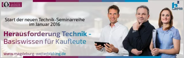 Bild: Neue Technik-Seminarreihe für Fachkräfte startet an der Otto-von-Guericke-Universität Magdeburg