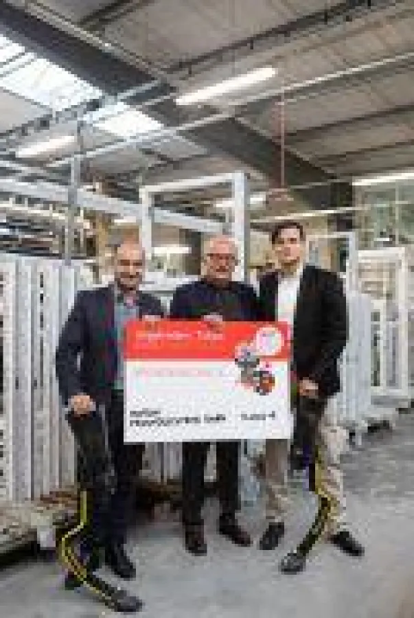 BSB-Präsident Özcan Mutlu, ISOGON Geschäftsführer Efe Tiglioglu und Ali Lacin / Copyright Binh Truong / BSB