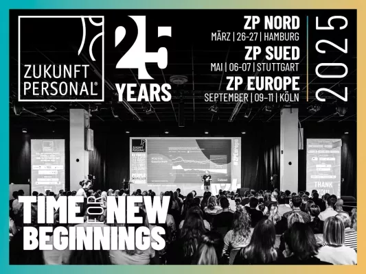 Bild: Time for new beginnings: Zukunft Personal feiert 25 Jahre mit konsequentem Blick nach vorn