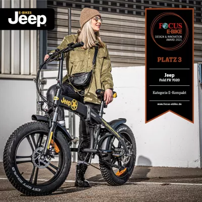 Bild: Design Award für den selbstbewussten Auftritt des Newcomers Jeep E-Bikes