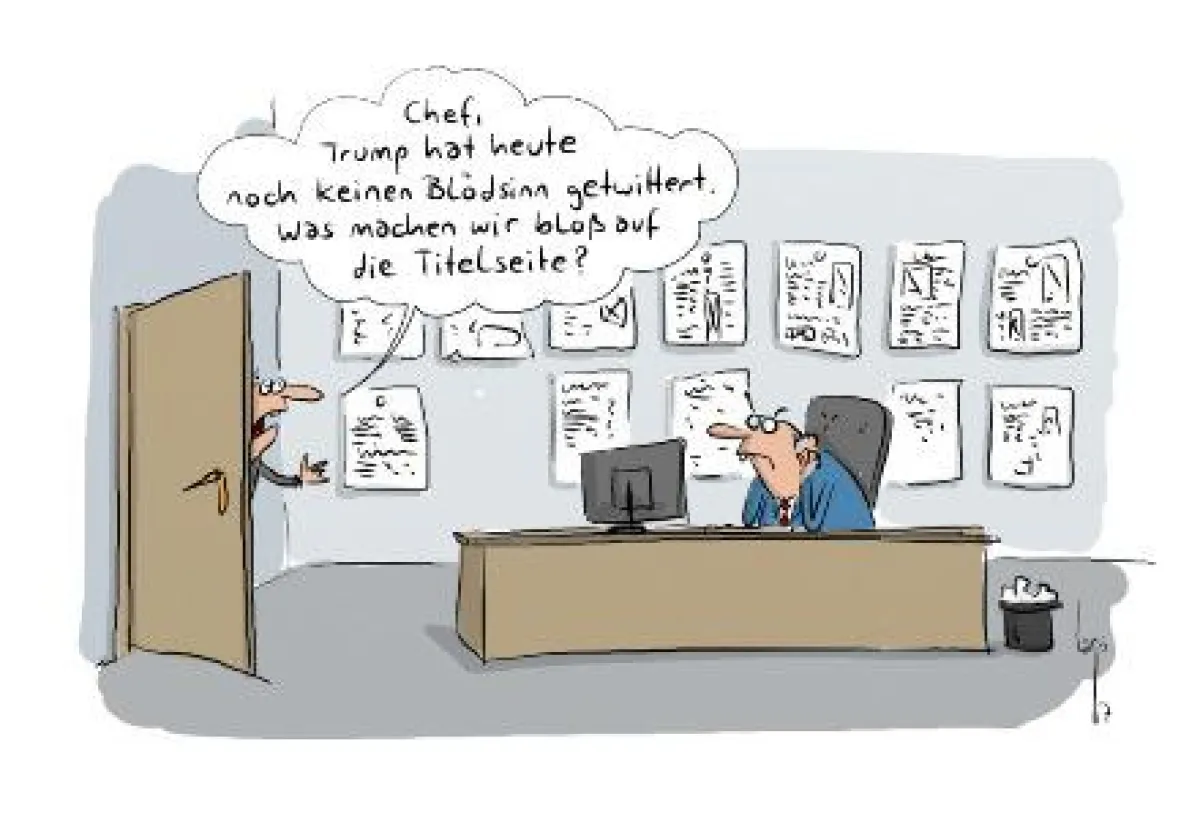 Cartoon von Mario Lars
