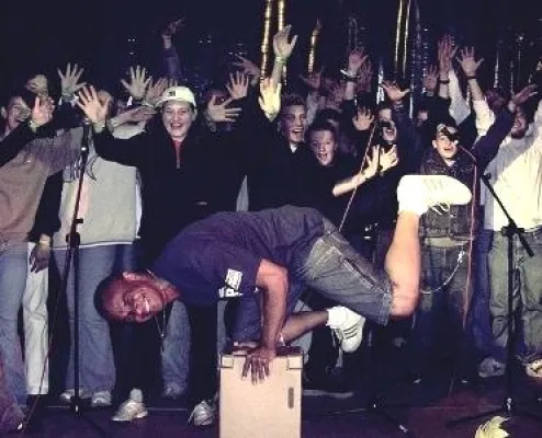 Bild: 2schneidig gestaltet HipHop-Projektwoche an Haupt- und Realschule bei Hamburg