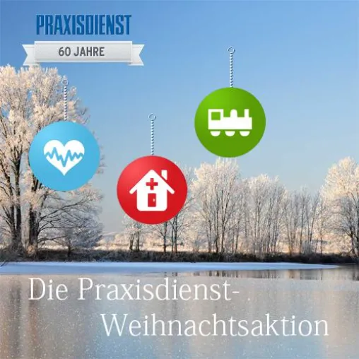 Große Praxisdienst Weihnachts-Spendenaktion Bild: Große Praxisdienst Weihnachts-Spendenaktion