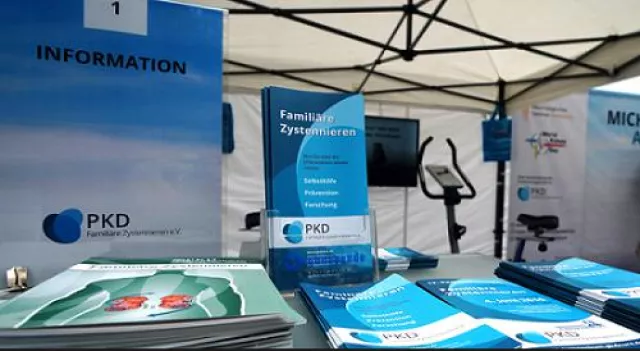 Bild: Aktion „Mich bewegt ADPKD“ - Ärzte und Patientenorganisation setzen sich für mehr Aufmerksamkeit ein