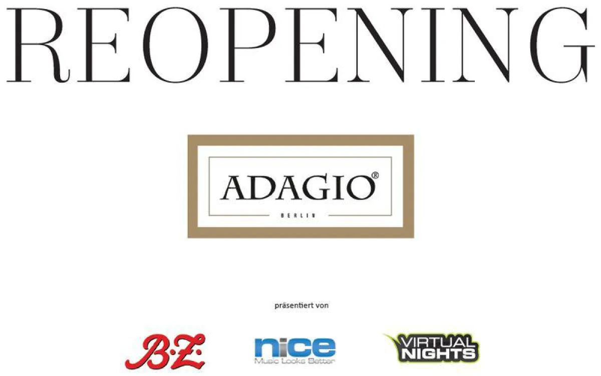 Adagio ReOpening