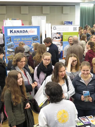 Messe für Auslandsaufenthalte in Karlsruhe Bild: Messe für Auslandsaufenthalte in Karlsruhe