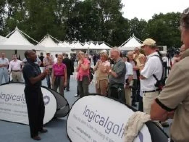 Bild: logicalgolf ist Trainingspartner der BMW International Open 2008 in München Eichenried