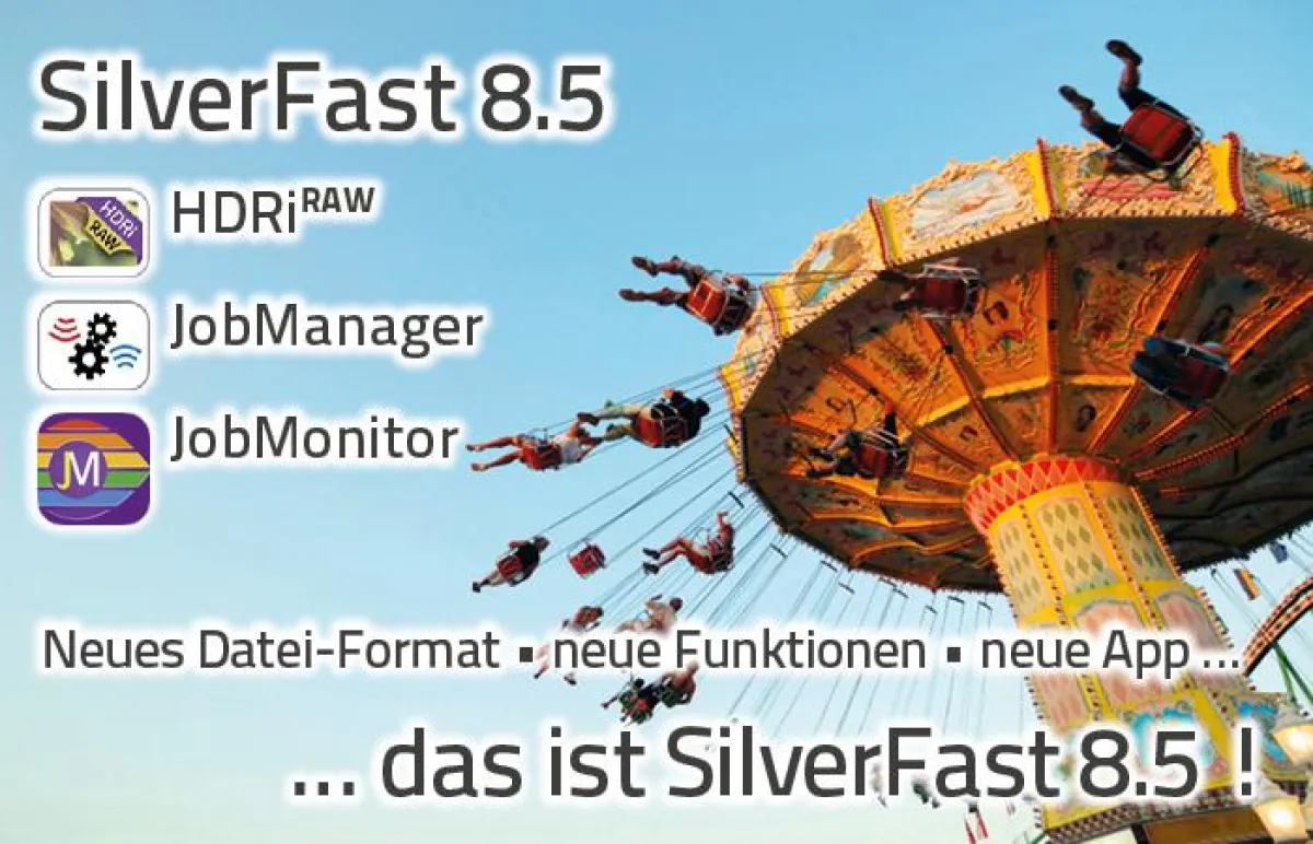 SilverFast 8.5 - Neue Scan- und Archivierungs-Software mit Smartphone-Anbindung und neuem Archiv-For