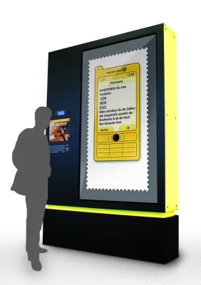 Bild: OMD 2008 - people interactive und Deutsche Telekom AG präsentieren die Zukunft der digitalen Außenwerbung