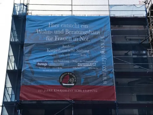 Bild: Richtfest für das Wohn- und Beratungshaus für Frauen in Not der Koepjohann’schen Stiftung in Berlin - Mitte