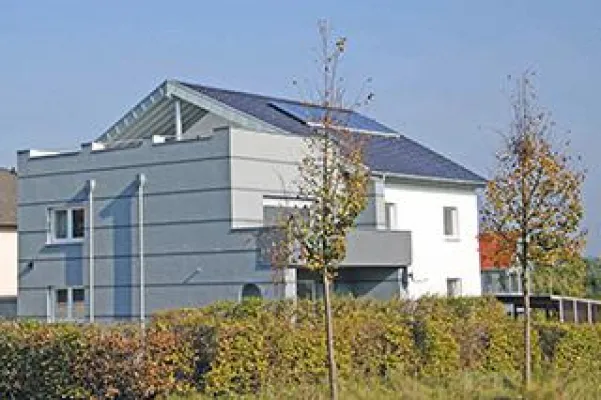 Bild: Die Sonnenheizung als Nebenkostenbremse