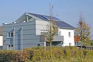 Bild: Die Sonnenheizung als Nebenkostenbremse
