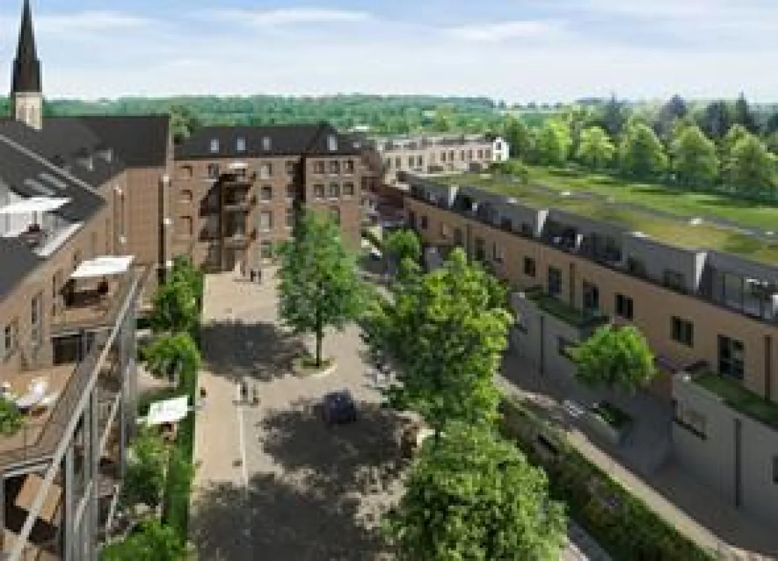 Zeit für neue Geschichten. Die INTERBODEN-Gruppe aus Ratingen/Düsseldorf hat ein außergewöhnliches Lebenswelten-Konzept für das Gelände des Klosters St. Raphael entwickelt - rund um den neuen 1.400 m²