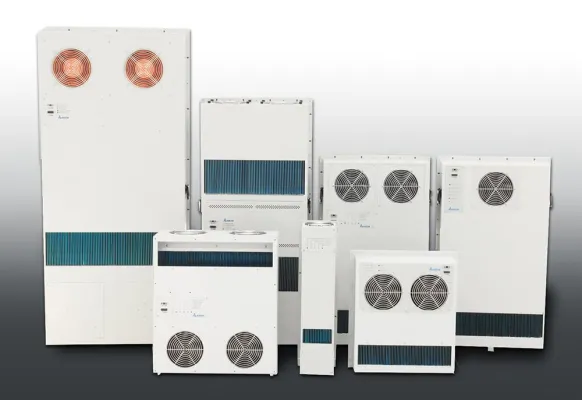 Bild: Energie sparende Air-to-Air-Wärmetauscher für Freiluftgehäuse
