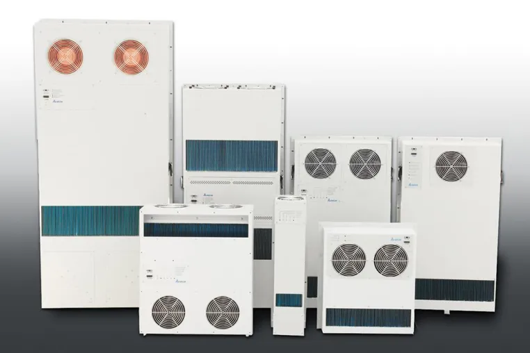 Bild: Energie sparende Air-to-Air-Wärmetauscher für Freiluftgehäuse