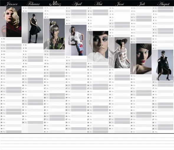 INSPIRING BEAUTY - Das Kalender-Konzept für Friseursalons 2009 Bild: INSPIRING BEAUTY - Das Kalender-Konzept für Friseursalons 2009