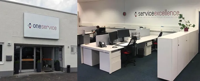 Bild: Neu gegründete oneservice GmbH bedient mit Serviceexperten den europäischen Markt