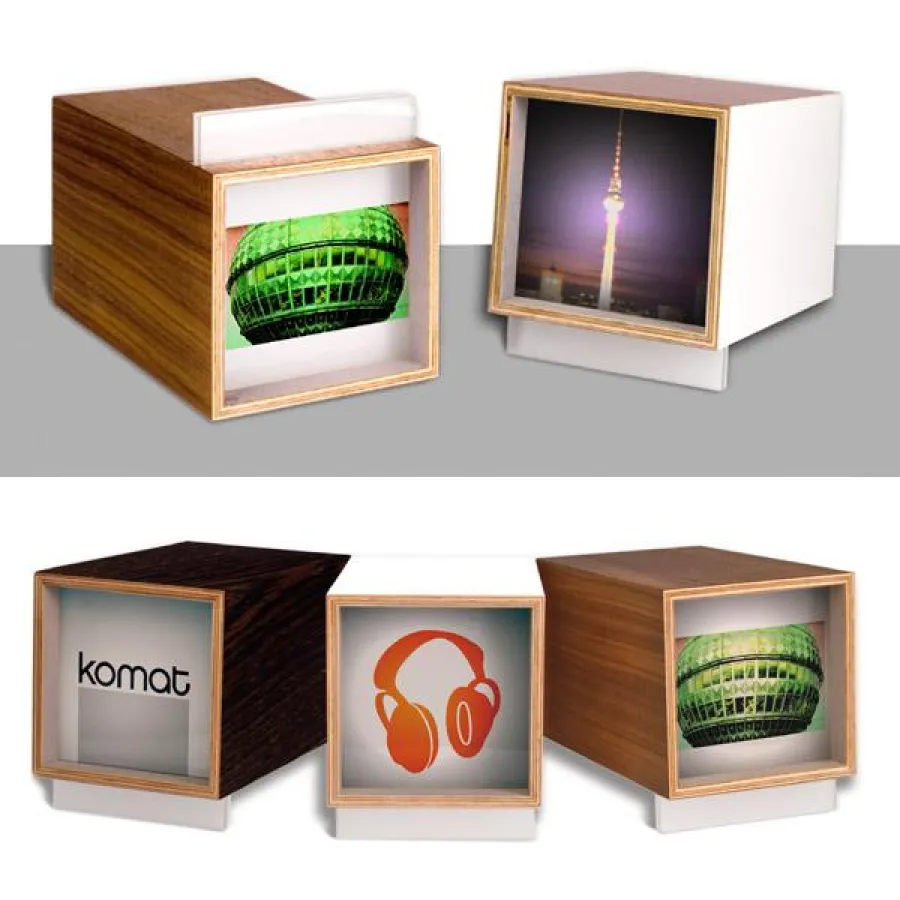 Das rote Paket: Leuchkasten Minikomat