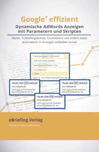 Buch-Neuerscheinung: Dynamische AdWords-Anzeigen mit Parametern und Skripten Bild: Buch-Neuerscheinung: Dynamische AdWords-Anzeigen mit Parametern und Skripten
