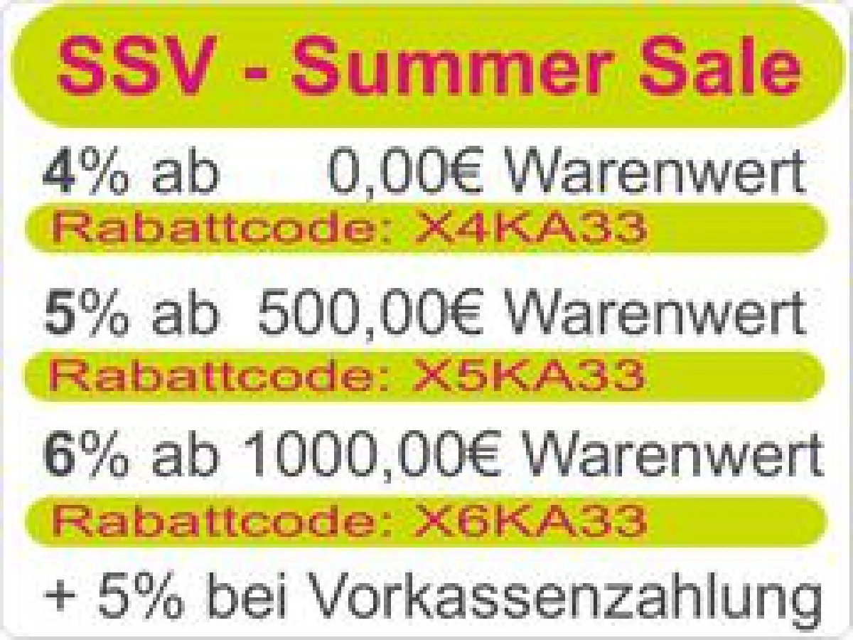 SSV Summer-Sale 11% Rabatt bei www.Linenda.de