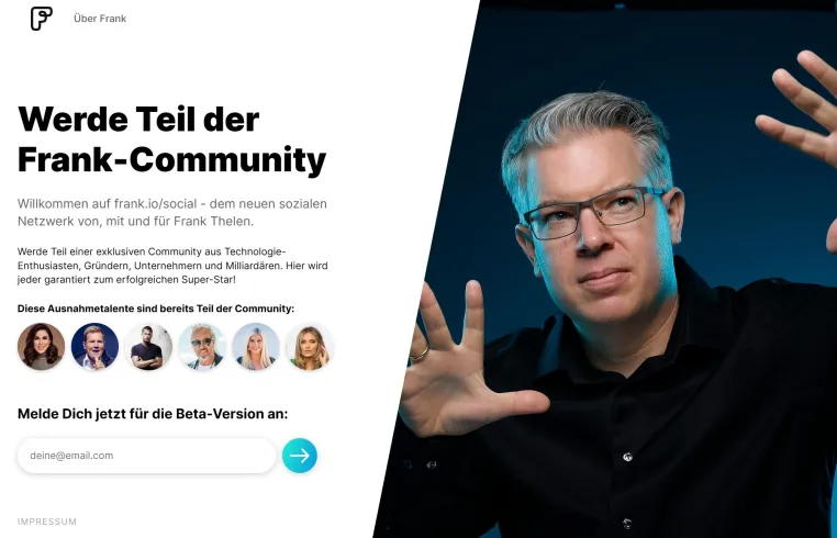 Frank Thelen startet eigenes soziales Netzwerk Bild: Frank Thelen startet eigenes soziales Netzwerk