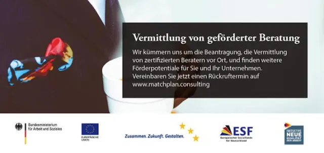 Bild: Matchplan startet neue Plattform zur Vermittlung von Förderprogrammen für Unternehmen und Berater