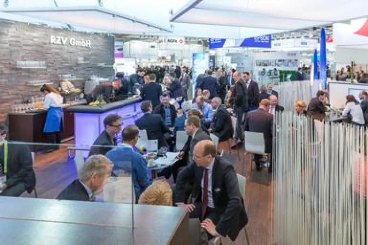 Gut besucht: Der Stand der RZV GmbH auf der conhIT
