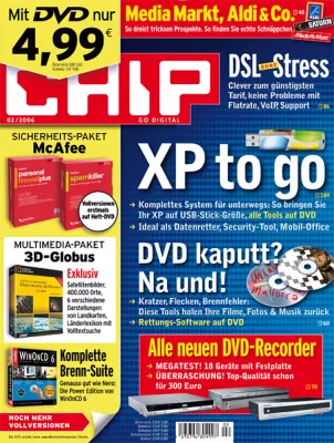 Bild: Großer Vergleichstest in der neuen CHIP: DVD-Recorder mit Festplatte - Endlich reif fürs Wohnzimmer