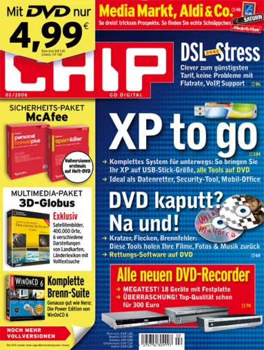 Bild: Großer Vergleichstest in der neuen CHIP: DVD-Recorder mit Festplatte - Endlich reif fürs Wohnzimmer