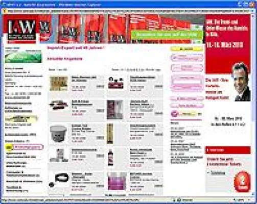 Attraktiv für Aussteller: Aktionswaren-Messe IAW in Köln bringt sie über zentrada ins Internet Bild: Attraktiv für Aussteller: Aktionswaren-Messe IAW in Köln bringt sie über zentrada ins Internet