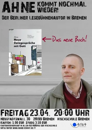 Ahne führt wieder Zwiegespräche mit Gott Bild: Ahne führt wieder Zwiegespräche mit Gott