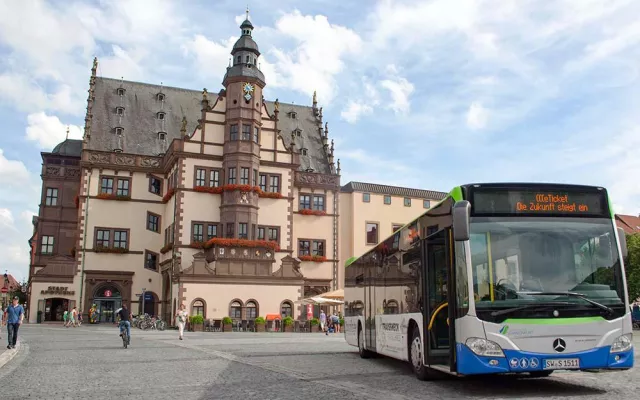 Flexibles Ticketing in Schweinfurt Bild: Flexibles Ticketing in Schweinfurt