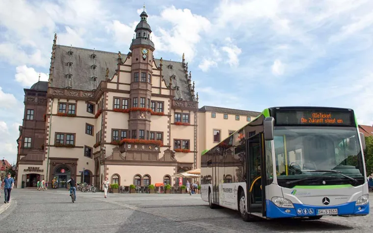 Flexibles Ticketing in Schweinfurt Bild: Flexibles Ticketing in Schweinfurt