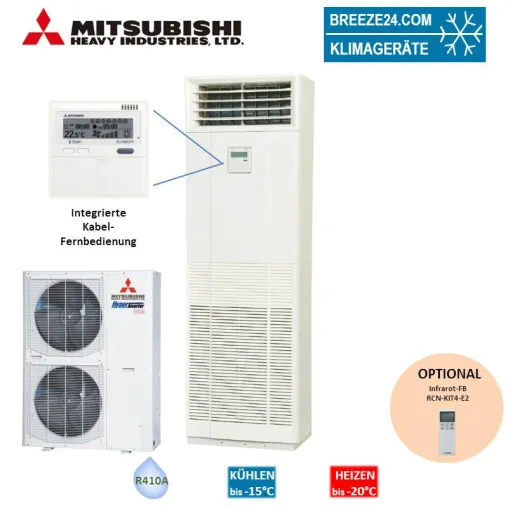 Bild: MITSUBISHI HEAVY Klimaanlagen Set FDF 100 VD Tower + FDC 100 VNX