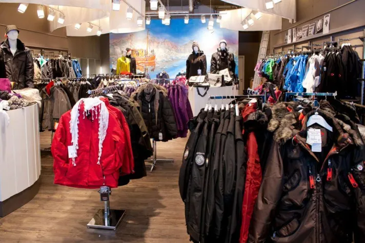 Bild: Shoperöffnung in der Hafencity