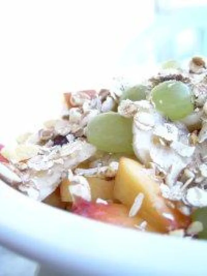 Ballaststoffreiche Frühstücksidee: Müsli
