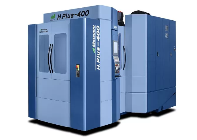 Bild: Neuvorstellung auf der EMO 2015: Horizontale Bearbeitungszentren MATSUURA H.Plus-400 und H.Plus-500