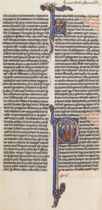 Biblia latina vulgata. Lateinische Handschrift auf Pergament, Paris, ca. 1250-1270. EUR 65.000.