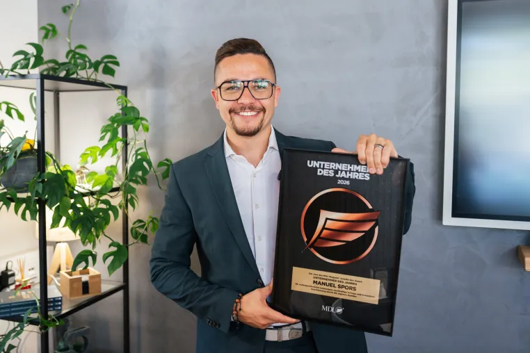 Bild: „I wanna thank me“: Unternehmer des Jahres Manuel Spors feiert zehn Jahre Selbstständigkeit in Salzburg